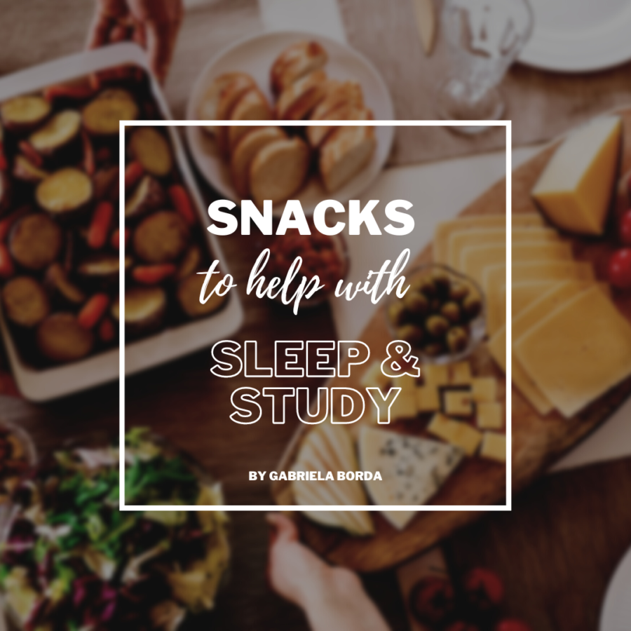 Snacks to help with sleep and study