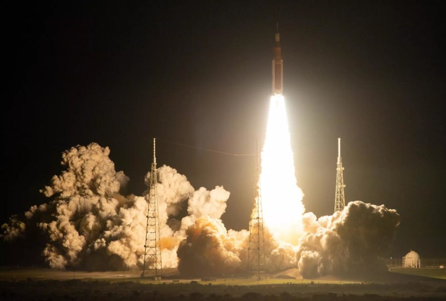 Artemis lift-off: NASA launches Moon rocket